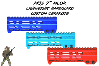 AR-15 Light Weight, Free Float, MLok Handguard - 7 inch | Free Float -Color Choice