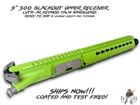 9 Inch AR15 300 BlackOUT Luth-AR Pistol Build - READY TO SHIP in Zombie Green and Titanium