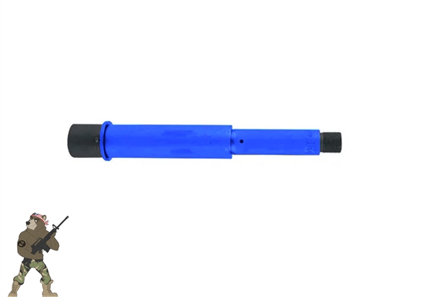 7.62x39 7.5 inch AR-15 Barrel - Your Color - Example in NRA Blue