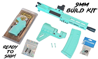 9mm Robins Egg Blue AR-15 Build Kit