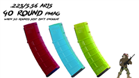 Magpul PMAG 40 AR/M4 GEN M3 5.56x45mm NATO -CHOOSE COLOR(pictured in Black Cherry)