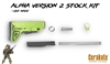 Alpha Stock MK2 - Color Options - Shown here in