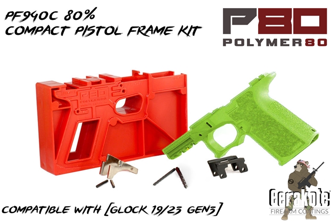 Polymer80 - Glock PF940C 80% COMPACT PISTOL FRAME KIT - Choose Your Color